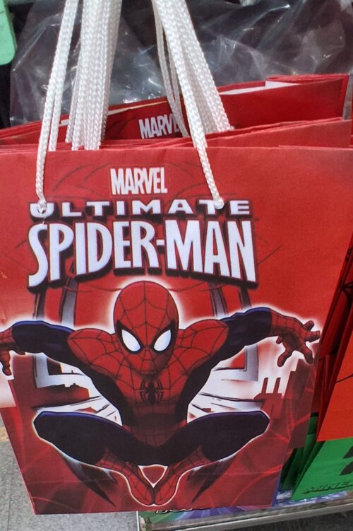 30 Sacolas de papel Homem Aranha