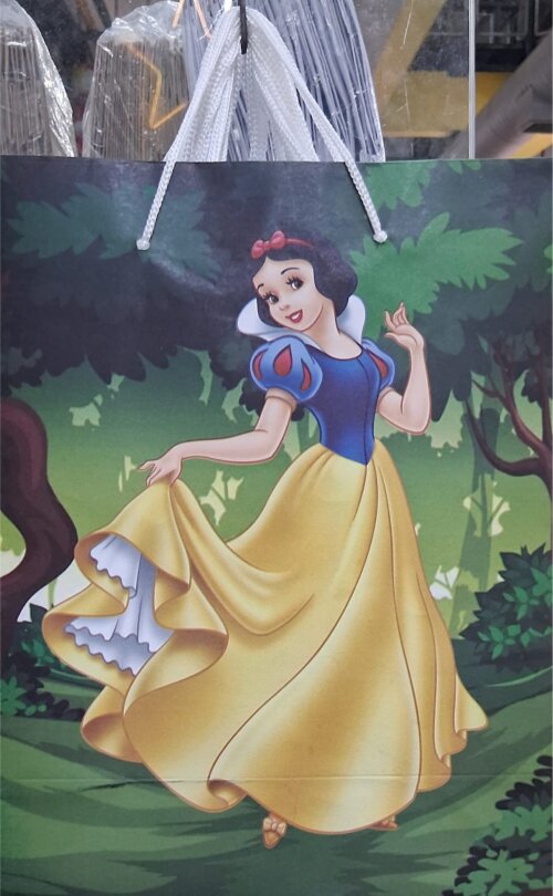 30 Sacolas de papel Branca de Neve