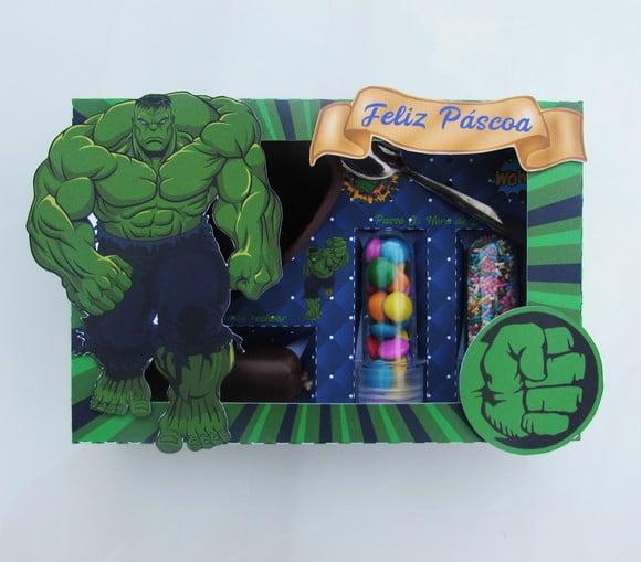 Arquivo Caixa Ovo de Colher Hulk 102