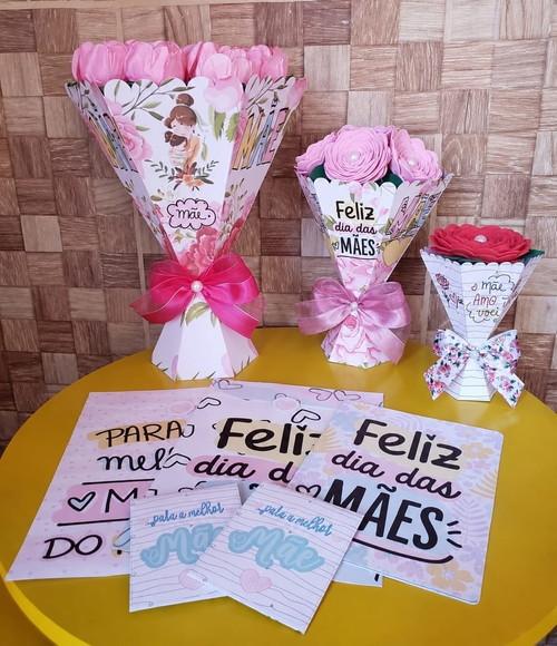 Arquivo de Corte - Buque Dia das Mães #10180