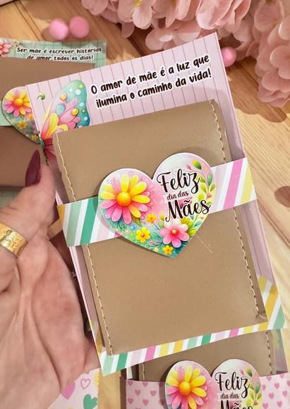 Arquivo de Corte - Card Carteira Dia das Mães #10420