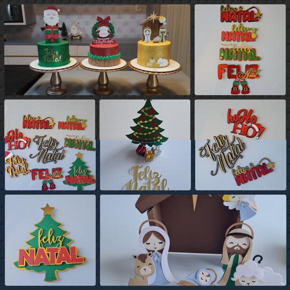 Arquivo de Corte - Kit Topos Natal #10336