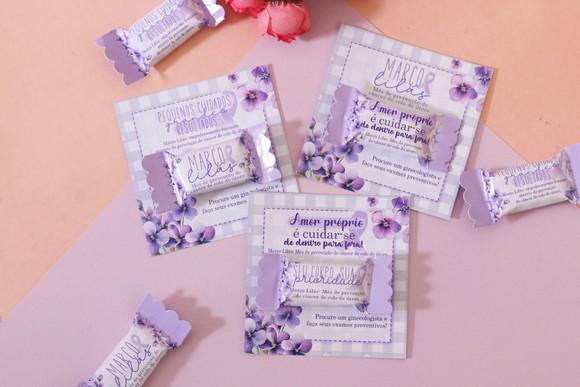 Arquivo de Corte - Março Lilas #10137