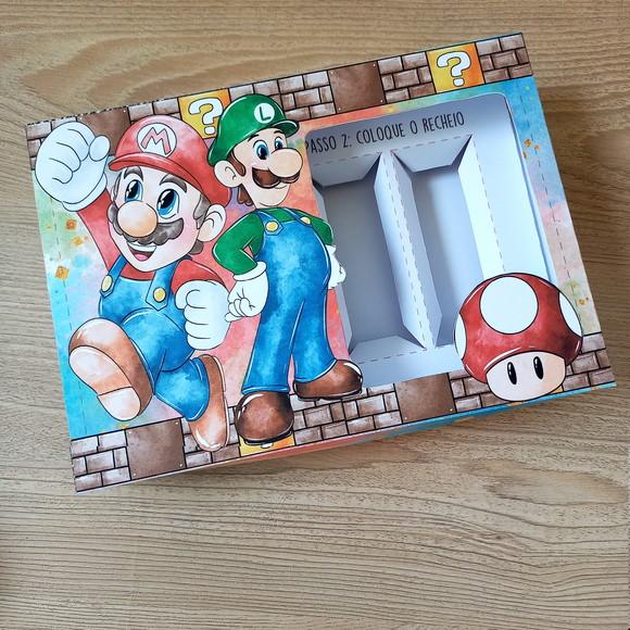 Arquivo de Corte - Mini Confeiteiro Super Mário #1094