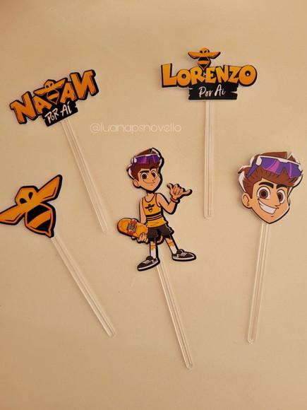 Arquivo de Corte- Topo de Bolo Natan #10324