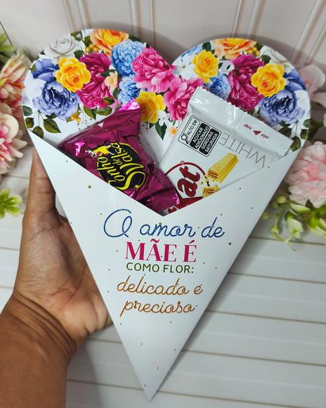Arquivo de Corte-buquê Coração Dia das Mães #10537