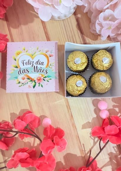Arquivo de Corte-caixa 4 Doces Dia das Mães #10419