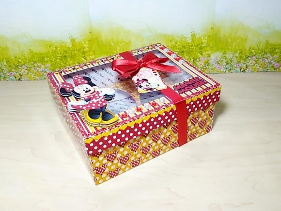 Arquivo de Corte-caixa Ovo de Colher Minnie #283