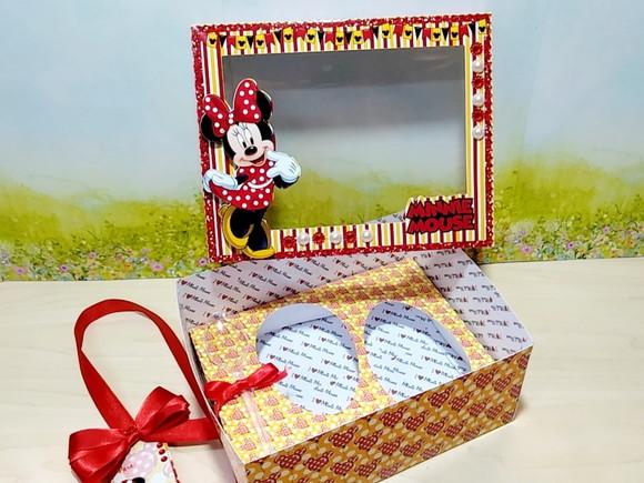 Arquivo de Corte-caixa Ovo de Colher Minnie #283