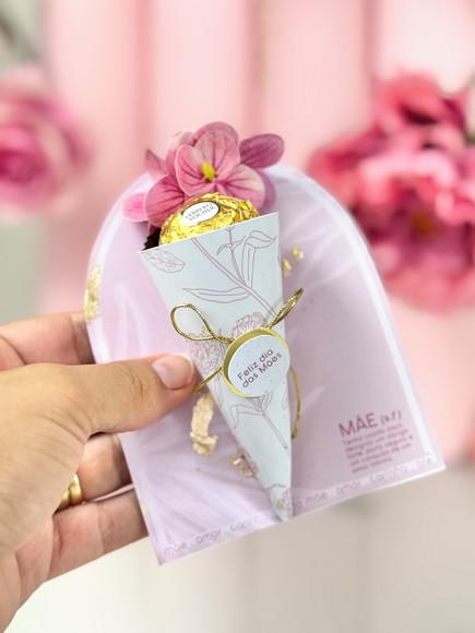 Arquivo de Corte-card com Cone Dia das Maes #10555