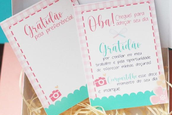 Arquivo de Corte-confeiteira Cartão #10402
