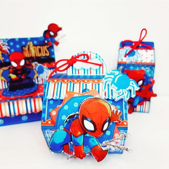 Arquivo de Corte-homem Aranha Cute #10478