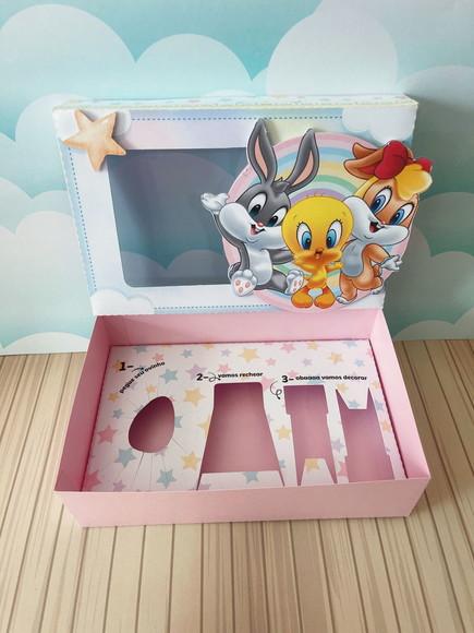 Arquivo de Corte-mini Confeiteiro Looney Tunes #10398