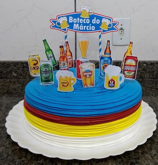 Arquivo de Corte-topo de Bolo Boteco #10299