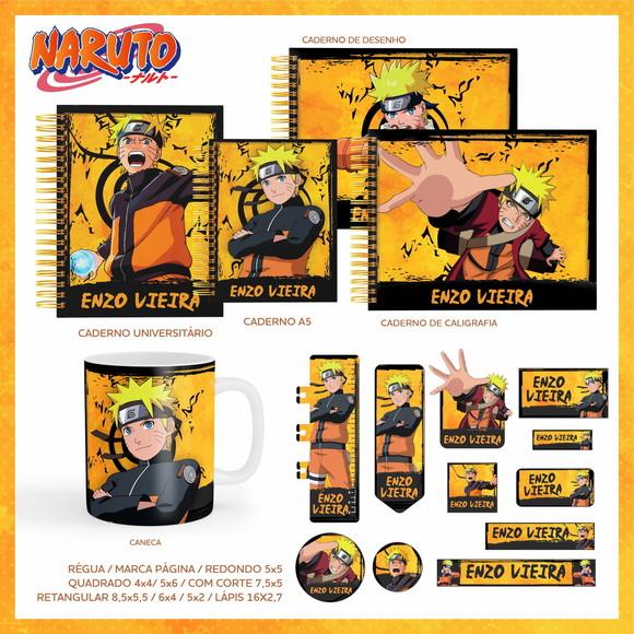 Arquivo Digital - Etiqueta Escolar (naruto) #10471