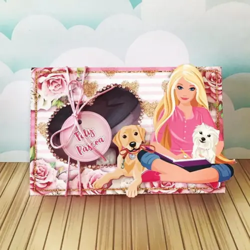 Arquivo Caixa Ovo de Colher Barbie 381