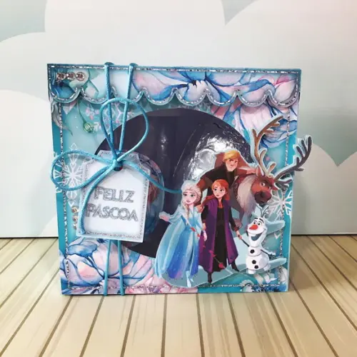 Arquivo Caixa Ovo de Colher Frozen 304