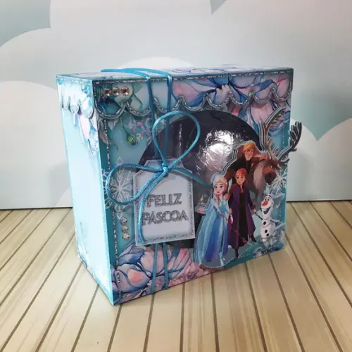 Arquivo Caixa Ovo de Colher Frozen 304