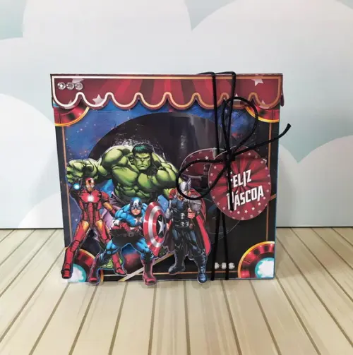 Arquivo Caixa Ovo de Colher Vingadores 303