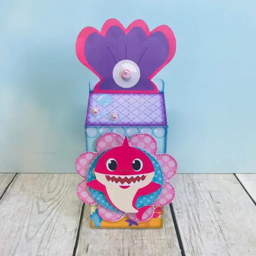 Arquivo de Corte - Baby Shark Menina #645