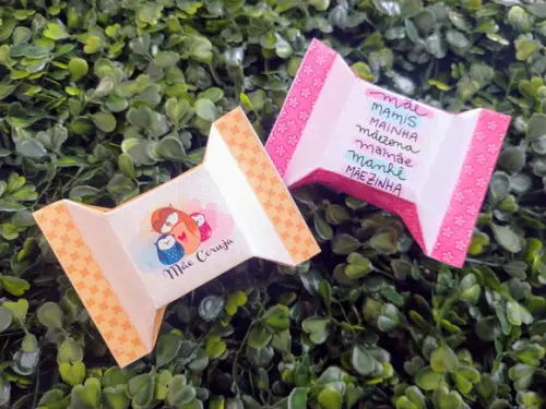 Arquivo de Corte - card pirulito Dia das Mães 438