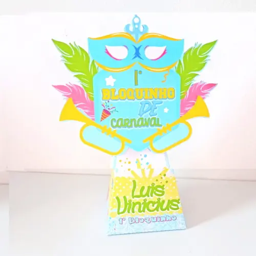 Arquivo de Corte - Bloquinho de Carnaval #10369