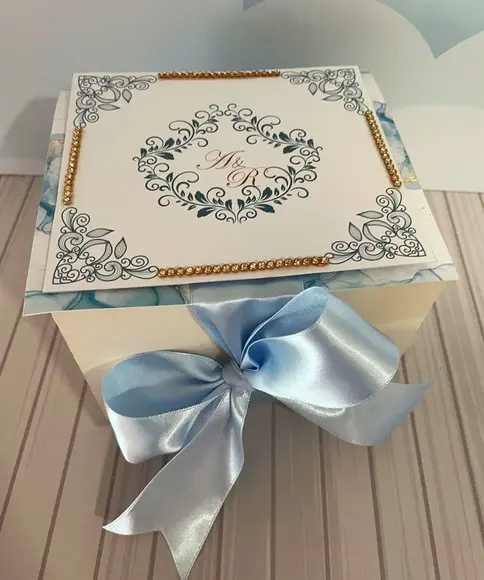 Arquivo de Corte - Caixa para Padrinhos Casamento #873