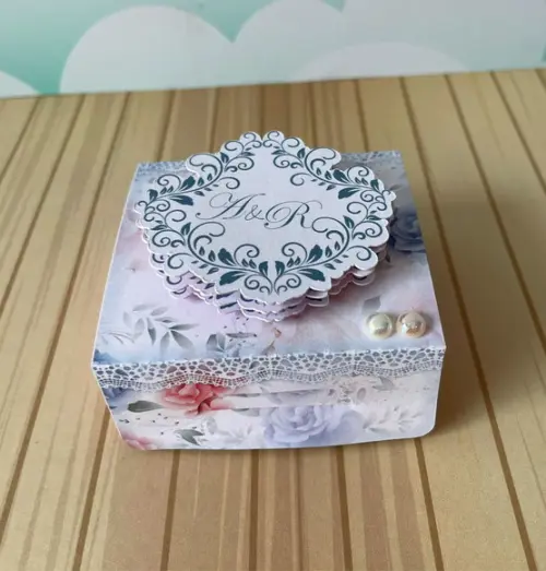 Arquivo de Corte - Caixas para Casamento #1030