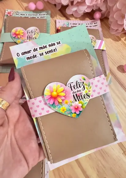 Arquivo de Corte - Card Carteira Dia das Mães #10420