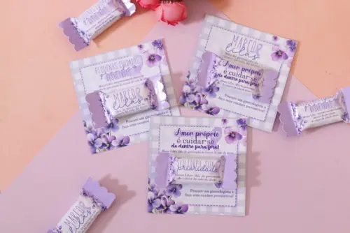 Arquivo de Corte - Março Lilas #10137