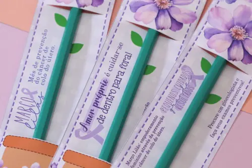 Arquivo de Corte - Março Lilas #10137
