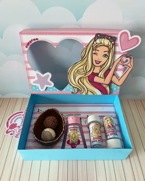 Arquivo de Corte - Mini Confeiteiro Barbie #10148