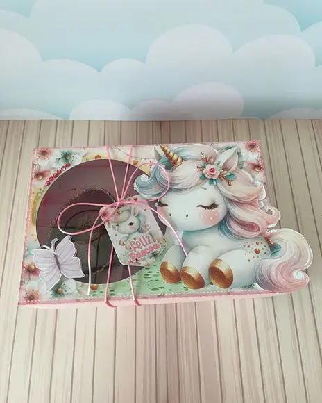 Arquivo de Corte - Mini Confeiteiro Unicornio #10149