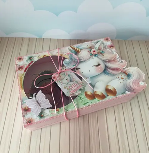 Arquivo de Corte - Mini Confeiteiro Unicornio #10149