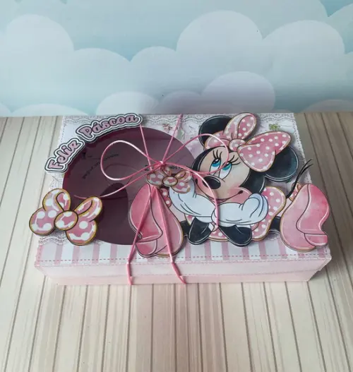 Arquivo de Corte - Minnie Mini Confeiteiro #10115