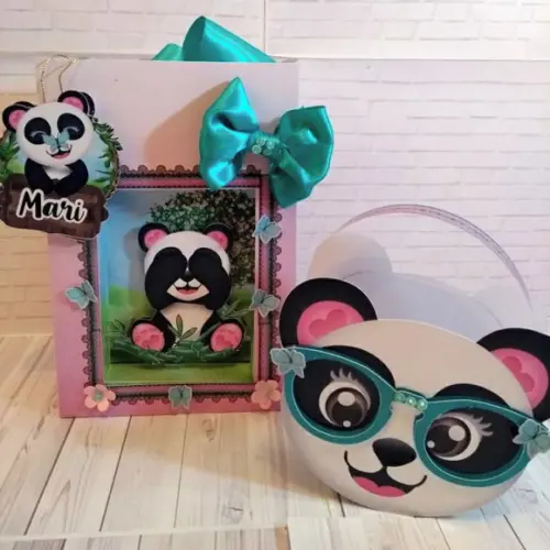 Arquivo de Corte - Panda #037