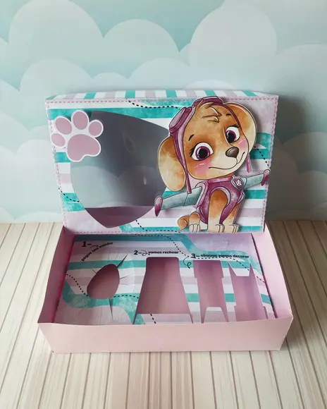 Arquivo de Corte - Patrulha Menina Mini Confeiteiro #10153