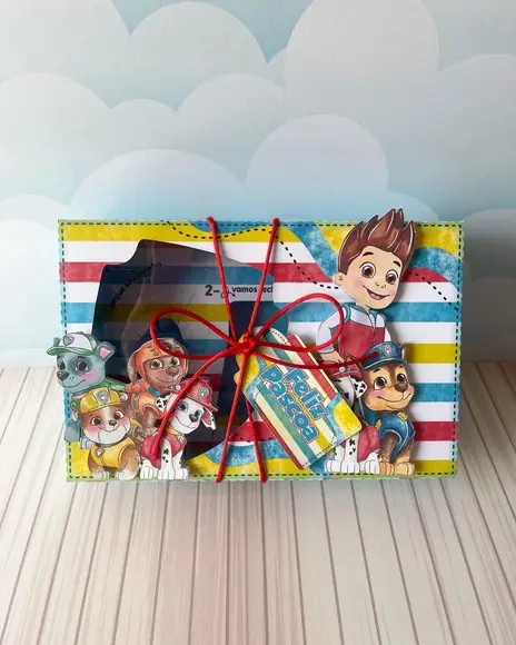 Arquivo de Corte - Patrulha Canina Mini Confeiteiro #10154