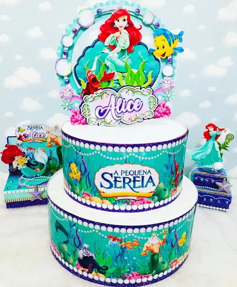 Arquivo de Corte - Pequena Sereia #10130