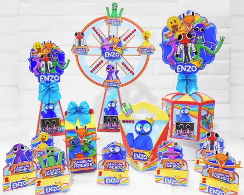 Arquivo de Corte - Rainbow Friends 728