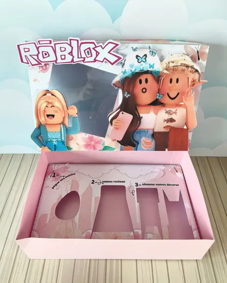 Arquivo de Corte - Roblox Menina Mini Confeiteiro #10146