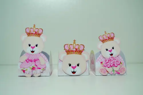 Arquivo de Corte - Ursinha Princesa #072