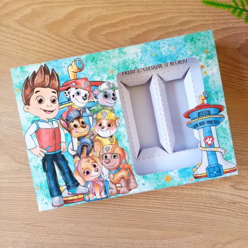 Arquivo de Corte -kit Mini Confeiteiro Patrulha Canina #1089