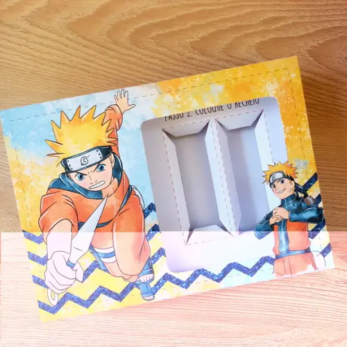 Arquivo de Corte -mini Confeiteiro Naruto #1091