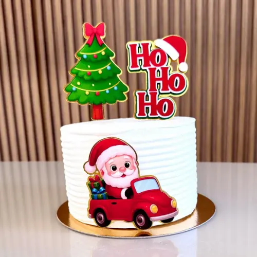 Arquivo de Corte -topo de Bolo Natal #10441