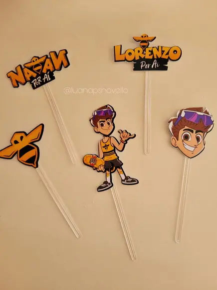 Arquivo de Corte- Topo de Bolo Natan #10324