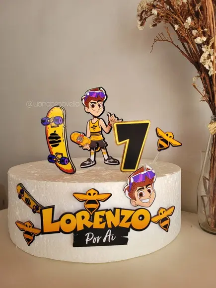 Arquivo de Corte- Topo de Bolo Natan #10324