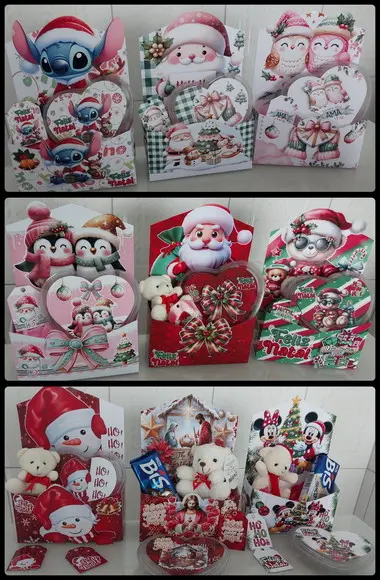 Arquivo de Corte-cesta Envelope de Natal em pdf #10339
