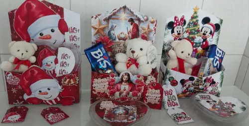 Arquivo de Corte-cesta Envelope de Natal em pdf #10339