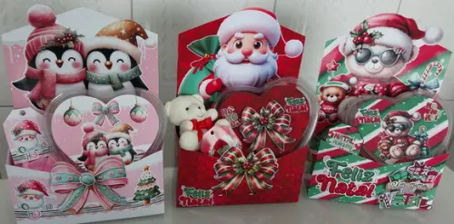 Arquivo de Corte-cesta Envelope de Natal em pdf #10339